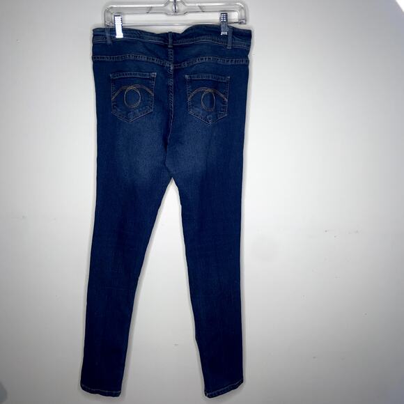 Tango Women's Jeans Heavily Distressed Ripped Size 10 Stretch WAIST 32" - Picture 5 of 5